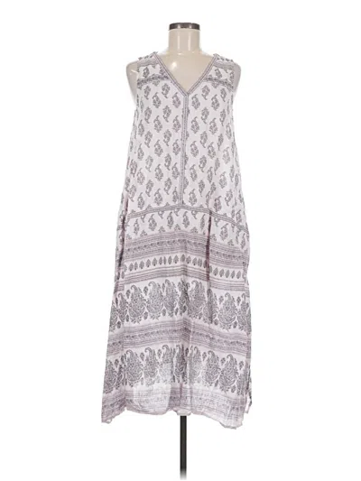 Pre-owned Purejill Casual Dress In Gray