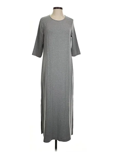 Pre-owned Purejill Casual Dress In Gray