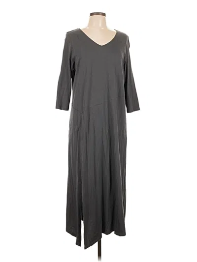Pre-owned Purejill Casual Dress In Gray