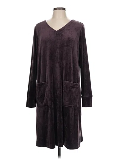 Pre-owned Purejill Casual Dress In Gray