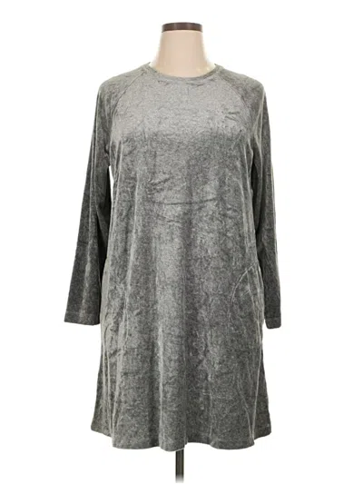Pre-owned Purejill Casual Dress In Gray