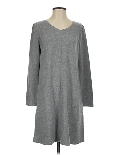 Pre-owned Purejill Casual Dress In Gray