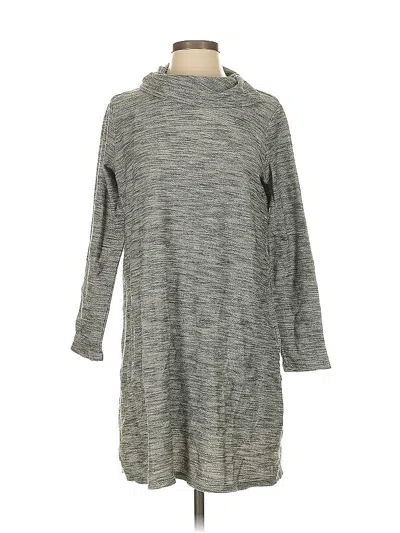 Pre-owned Purejill Casual Dress In Gray