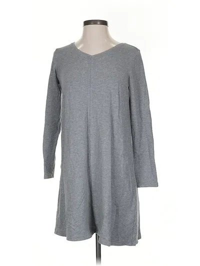 Pre-owned Purejill Casual Dress In Gray