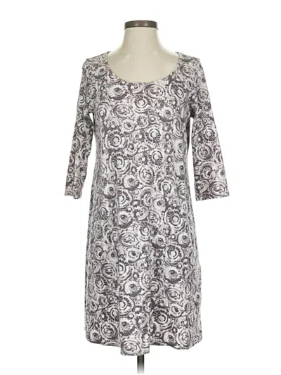 Pre-owned Purejill Casual Dress In Gray