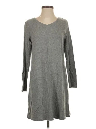 Pre-owned Purejill Casual Dress In Gray