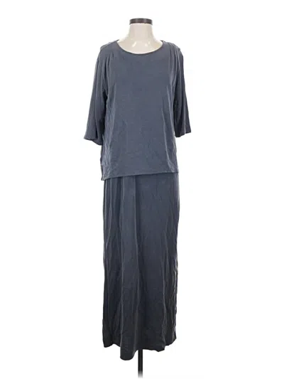 Pre-owned Purejill Casual Dress In Gray