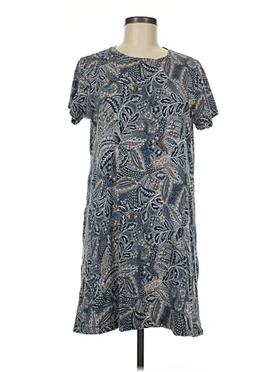 Pre-owned Purejill Casual Dress In Gray