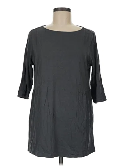 Pre-owned Purejill Casual Dress In Gray