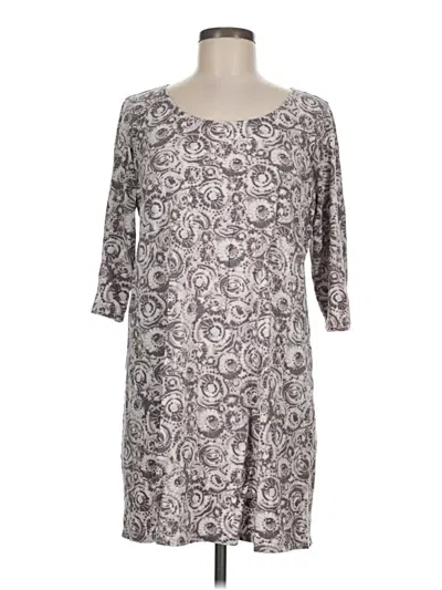 Pre-owned Purejill Casual Dress In Gray
