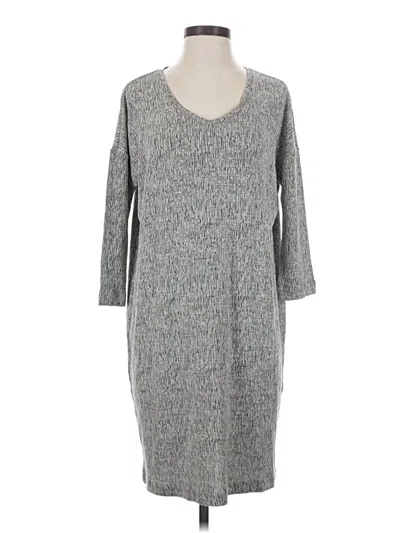 Pre-owned Purejill Casual Dress In Gray