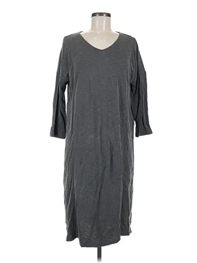 Pre-owned Purejill Casual Dress In Gray