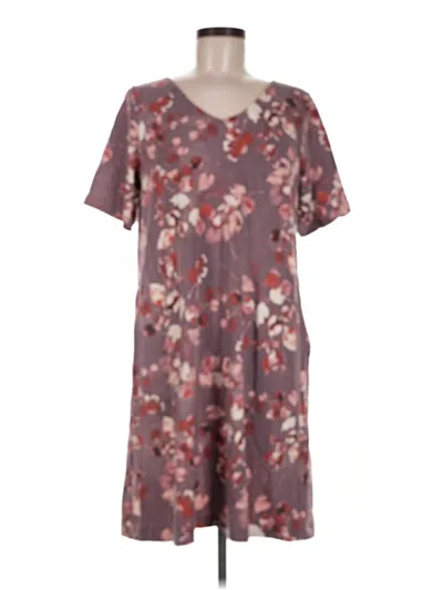 Pre-owned Purejill Casual Dress In Gray