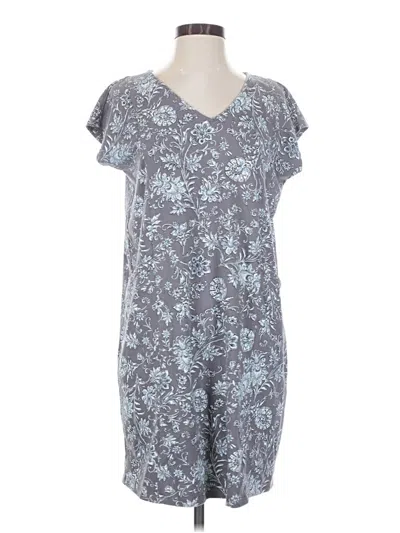 Pre-owned Purejill Casual Dress In Gray