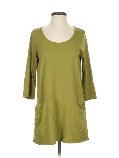Pre-owned Purejill Casual Dress In Green