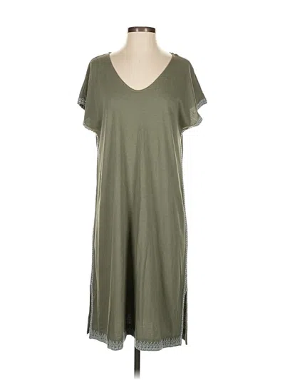 Pre-owned Purejill Casual Dress In Green