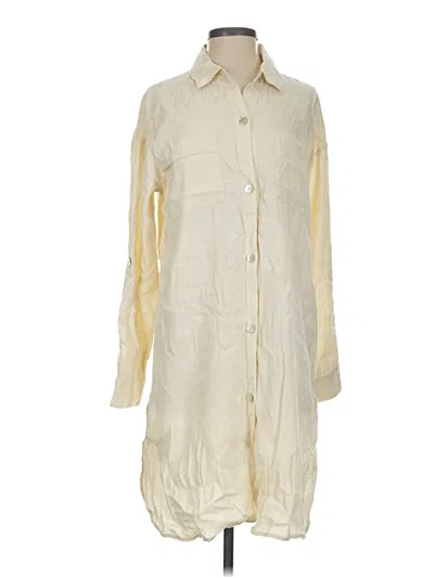 Pre-owned Purejill Casual Dress In Ivory