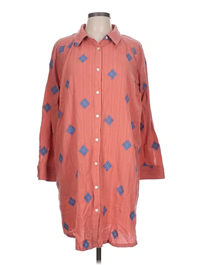 Pre-owned Purejill Casual Dress In Orange