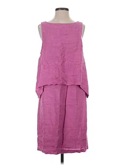 Pre-owned Purejill Casual Dress In Purple