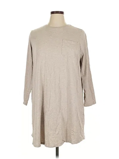 Pre-owned Purejill Casual Dress In Tan