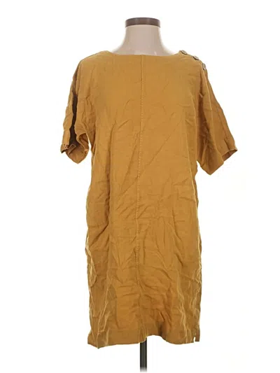 Pre-owned Purejill Casual Dress In Tan