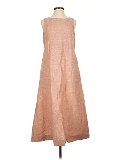Pre-owned Purejill Casual Dress In Tan