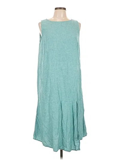 Pre-owned Purejill Casual Dress In Teal
