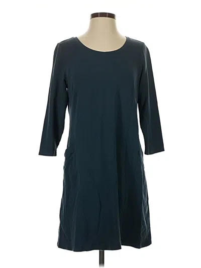 Pre-owned Purejill Casual Dress In Teal