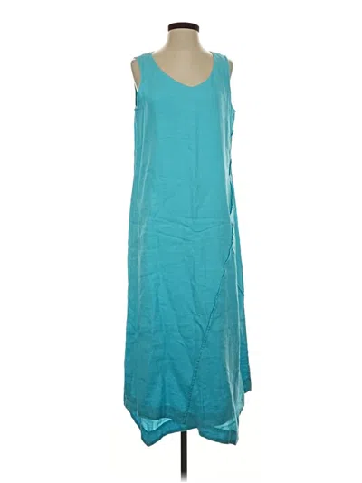 Pre-owned Purejill Casual Dress In Teal