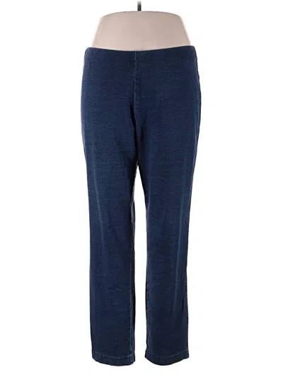 Pre-owned Purejill Casual Pants In Blue