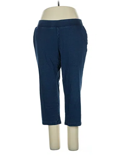 Pre-owned Purejill Casual Pants In Blue