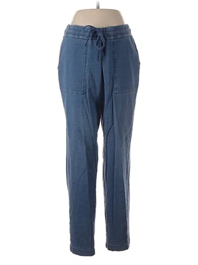Pre-owned Purejill Casual Pants In Blue