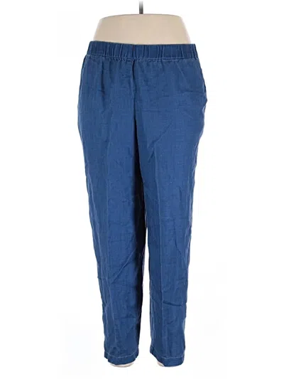 Purejill Casual Pants In Blue