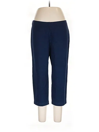 Pre-owned Purejill Casual Pants In Blue