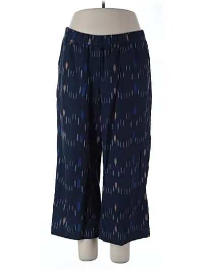 Pre-owned Purejill Casual Pants In Blue