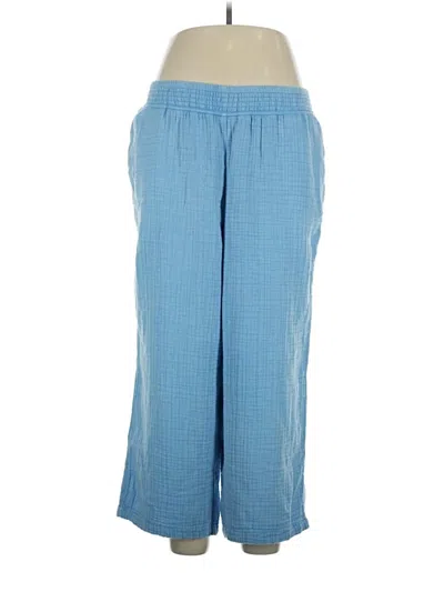 Pre-owned Purejill Casual Pants In Blue
