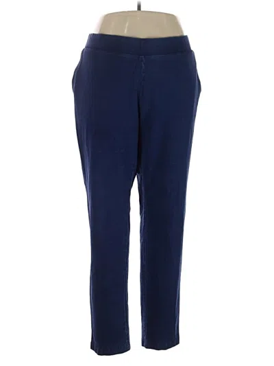 Pre-owned Purejill Casual Pants In Blue