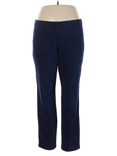 Pre-owned Purejill Casual Pants In Blue