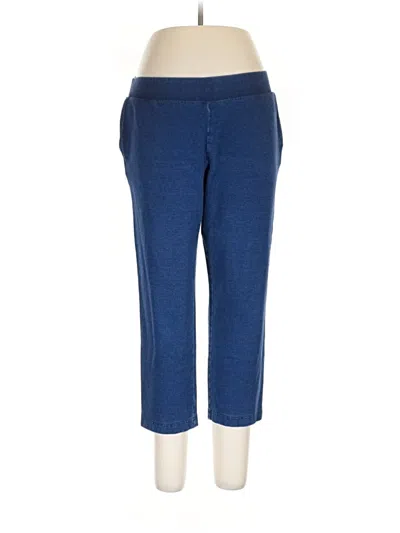 Pre-owned Purejill Casual Pants In Blue