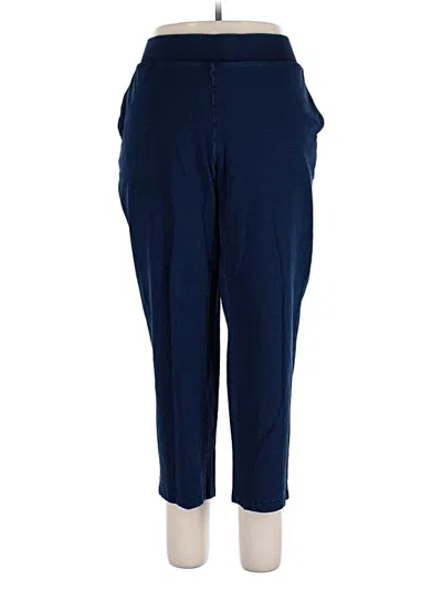 Pre-owned Purejill Casual Pants In Blue