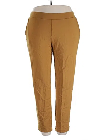 Pre-owned Purejill Casual Pants In Brown