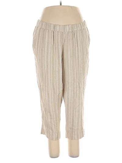 Pre-owned Purejill Casual Pants In Gold