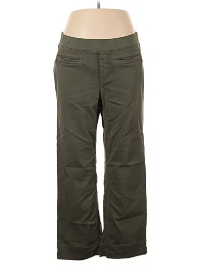 Pre-owned Purejill Casual Pants In Green