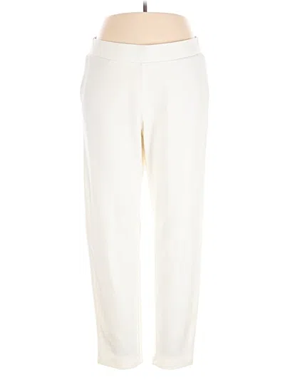 Pre-owned Purejill Casual Pants In Ivory