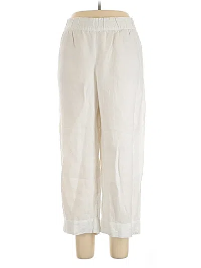 Pre-owned Purejill Casual Pants In Ivory