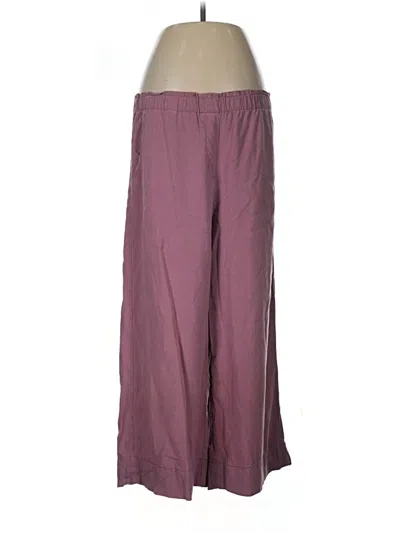 Pre-owned Purejill Casual Pants In Purple