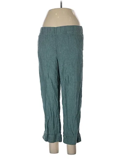 Pre-owned Purejill Casual Pants In Teal