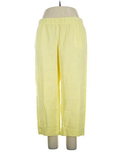 Pre-owned Purejill Casual Pants In Yellow