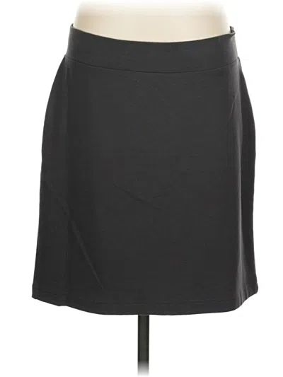 Pre-owned Purejill Casual Skirt In Gray