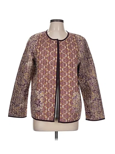 Pre-owned Purejill Jacket In Brown